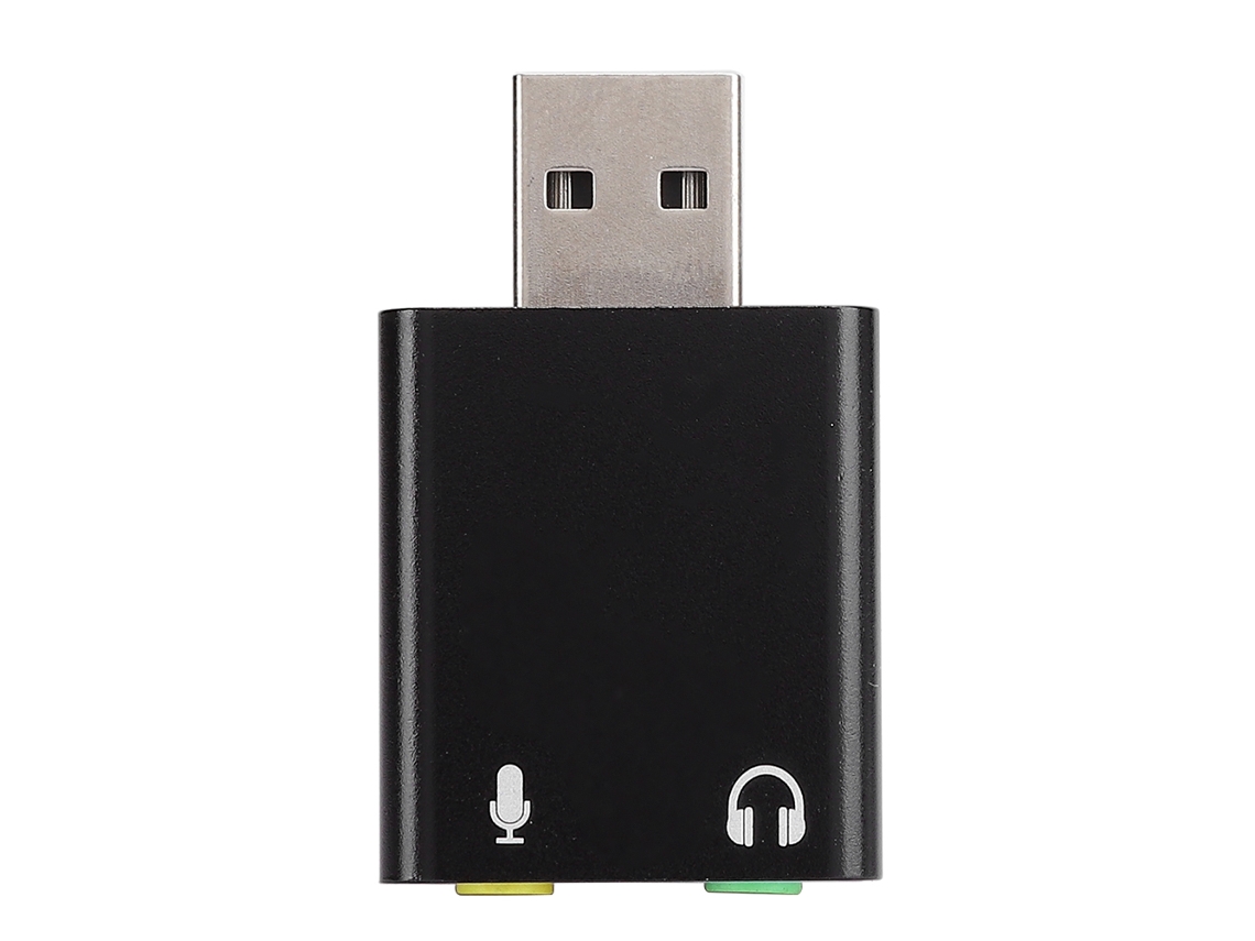 Placa de Som Usb LAXISCREED Efeito 3d Estéreo