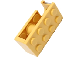 Dispensador De Fita Adesiva Em Formato Bloco Montar Icrpstu, Mini Porta Fitas De Mesa Fofo Com Corte Fácil, Para Escola