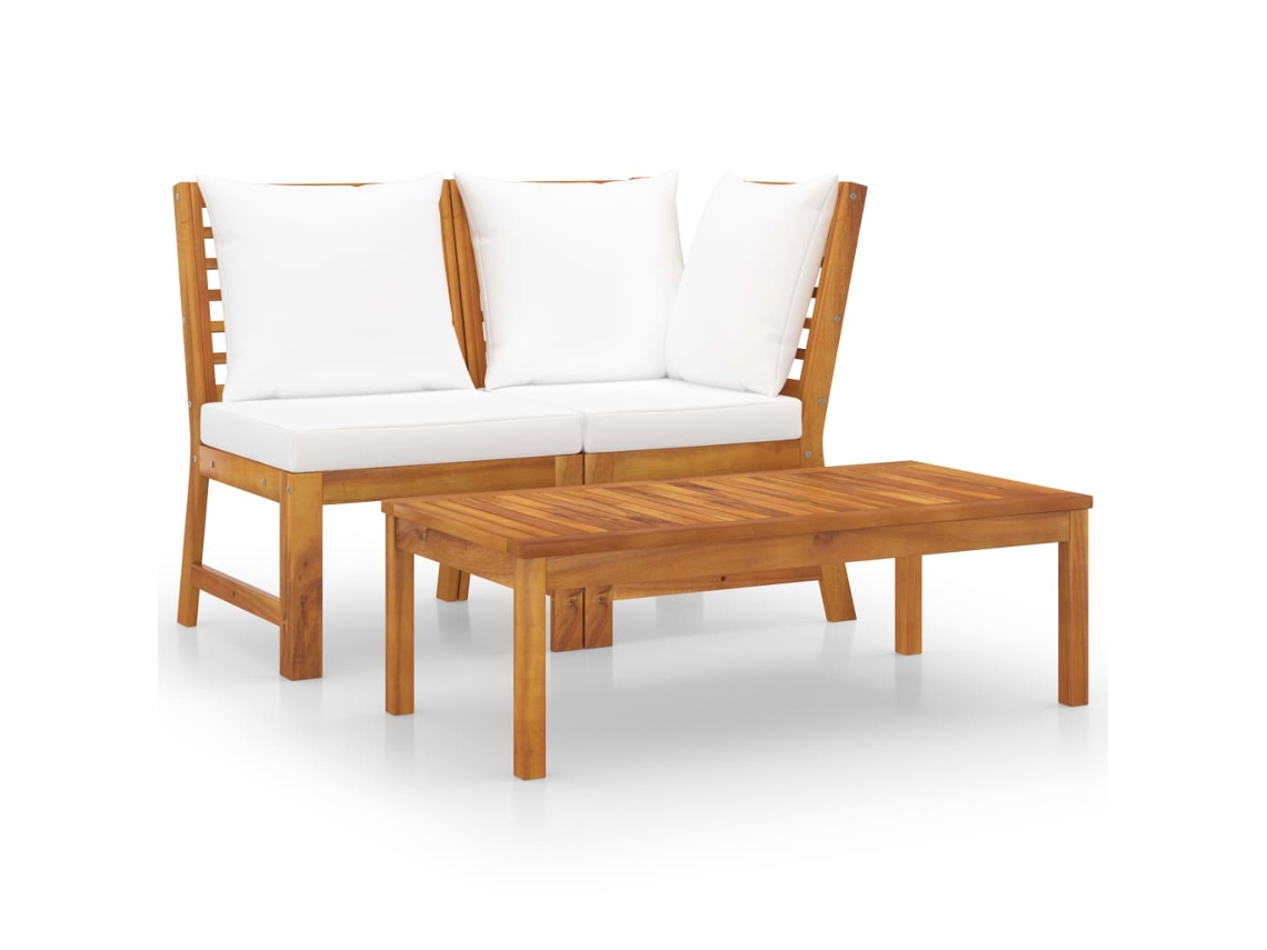 Garden Lounge Set, Garden Lounge Sets Vidaxl Marrom Madeira (n/a)