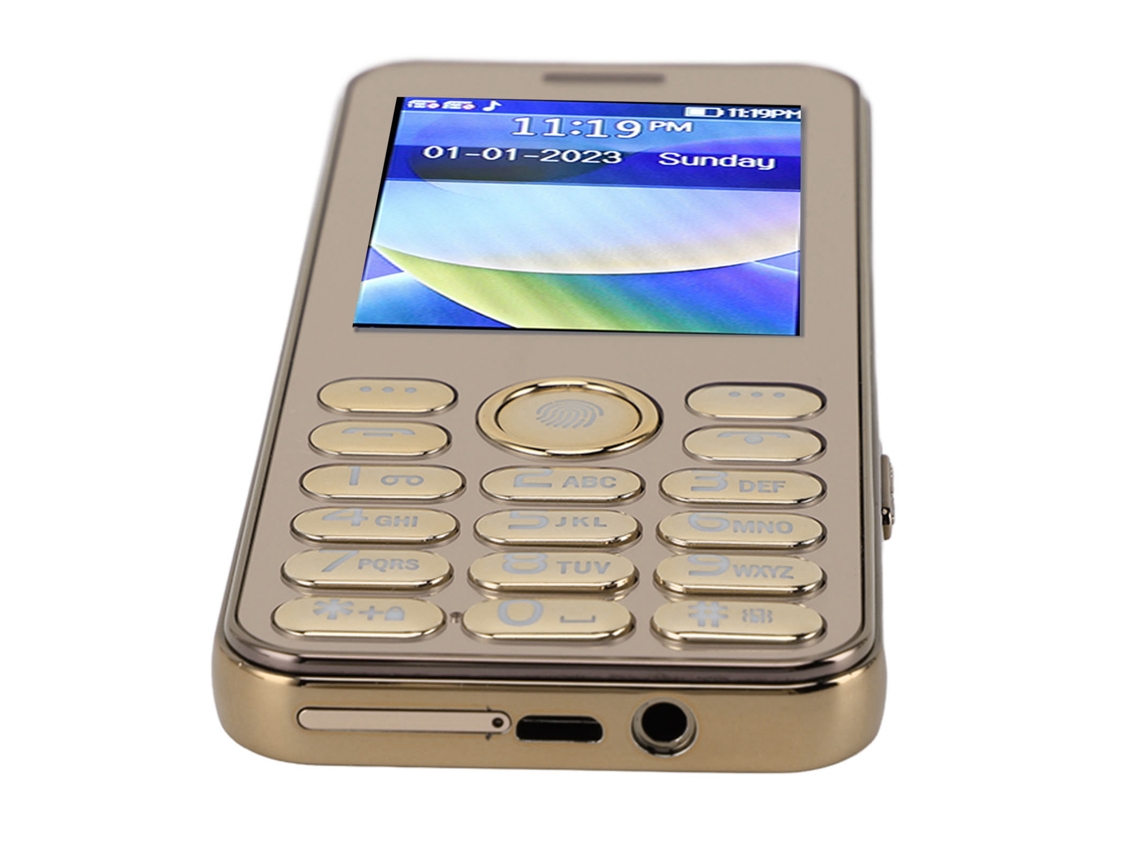 Aetheria telefone Móvel com Botões Grandes para Idosos 3.0 Polegadas 1800mah Sos Ouro