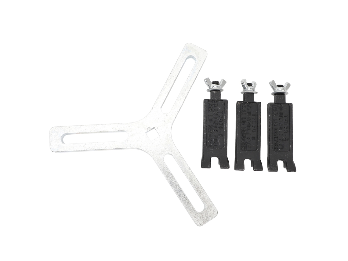 Chave De Porca De Tanque De Combustível 3 Garras Ajustável 23-190mm Para Veículos