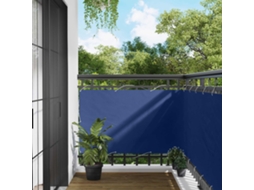 Vidaxl Tela De Varanda 100 X 600 Cm Tecido Oxford Retangular Azul