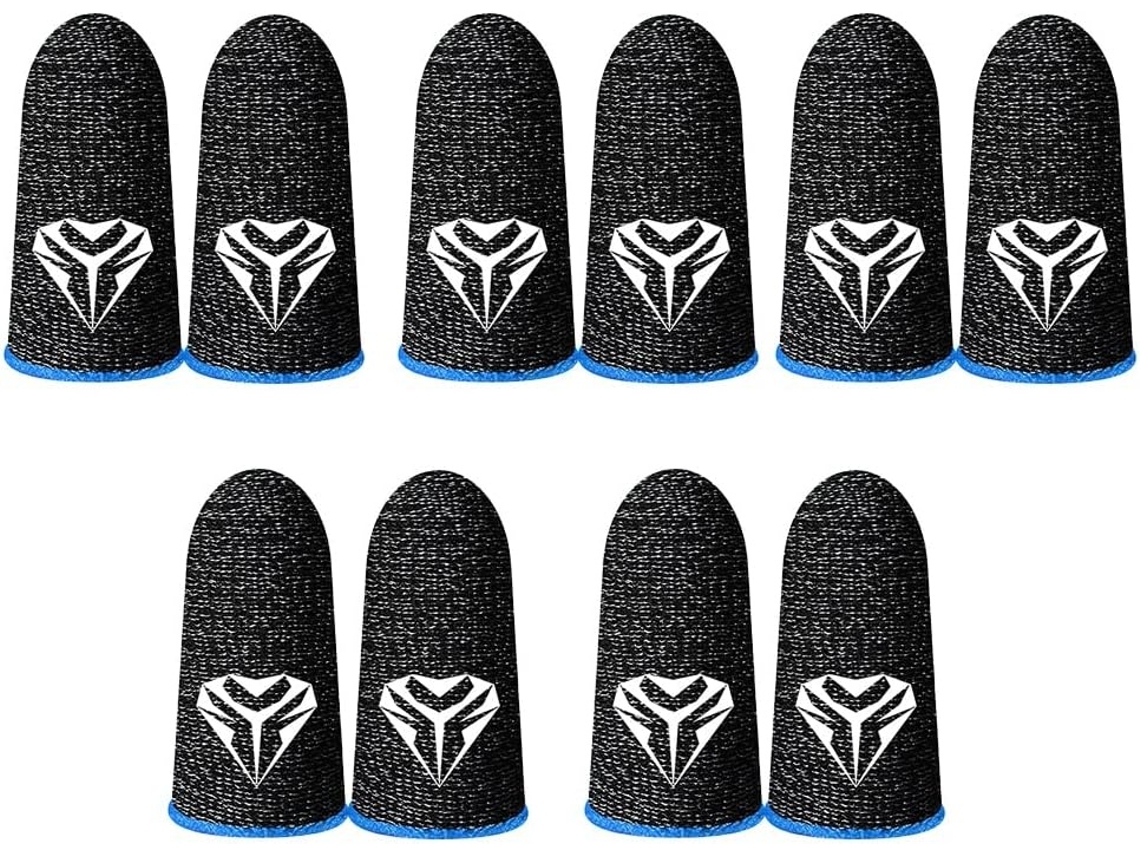 Lurelia Dedeiras Gaming Para Ecrã Tátil 5 Pares, Respirável, Para Gaming Móvel E Ecrãs Táteis
