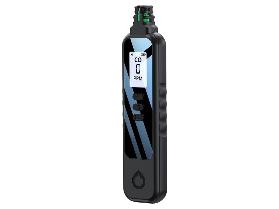 Detector de Fuga de Gás Portátil com LCD Iluminado, Alta Sensibilidade, Alarme Sonoro/Visual | S/MARCA