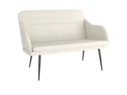 Bench, Benches Vidaxl Creme Veludo (n/a)