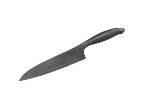 Faca de Chef de Cozinha SAMURA Artefact Standart 212 Mm Aus-10 Damasco Japão Aço 59 Hrc