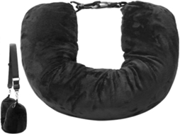 Lurelia Almofada Bebé, Ergonómica, Lã, Portátil, Recarregável, Bolsa Transporte, Sono Descanso