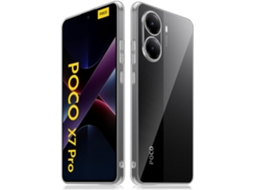 Lurelia Kit Proteção Para Xiaomi Poco X7 Pro 5g, Capa Tpu Transparente E Vidro De Ecrã