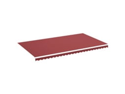 Replacement Awning Fabric, Replacement Awning Fabrics Vidaxl Vermelho Poliéster (580 X 345 Cm)