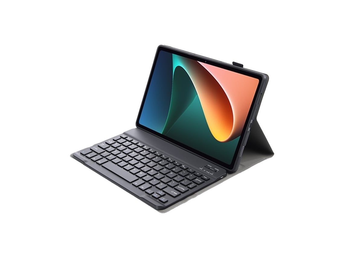 Capa Com Teclado Para Tablet Lurelia, Compatível Com Huawei Matepad Pro 13.2, Preto, Teclado Bluetooth, Fixação Magnética