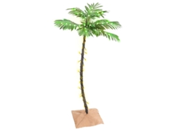 Vidaxl Palmeira C/ 72 Luzes Led 120 Cm Branco Quente