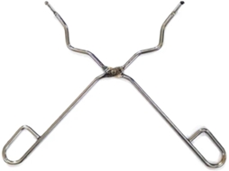 Pinça Para Lareira, Pinça Para Panela De Queima Lenha Em Aço Inoxidável 30cm