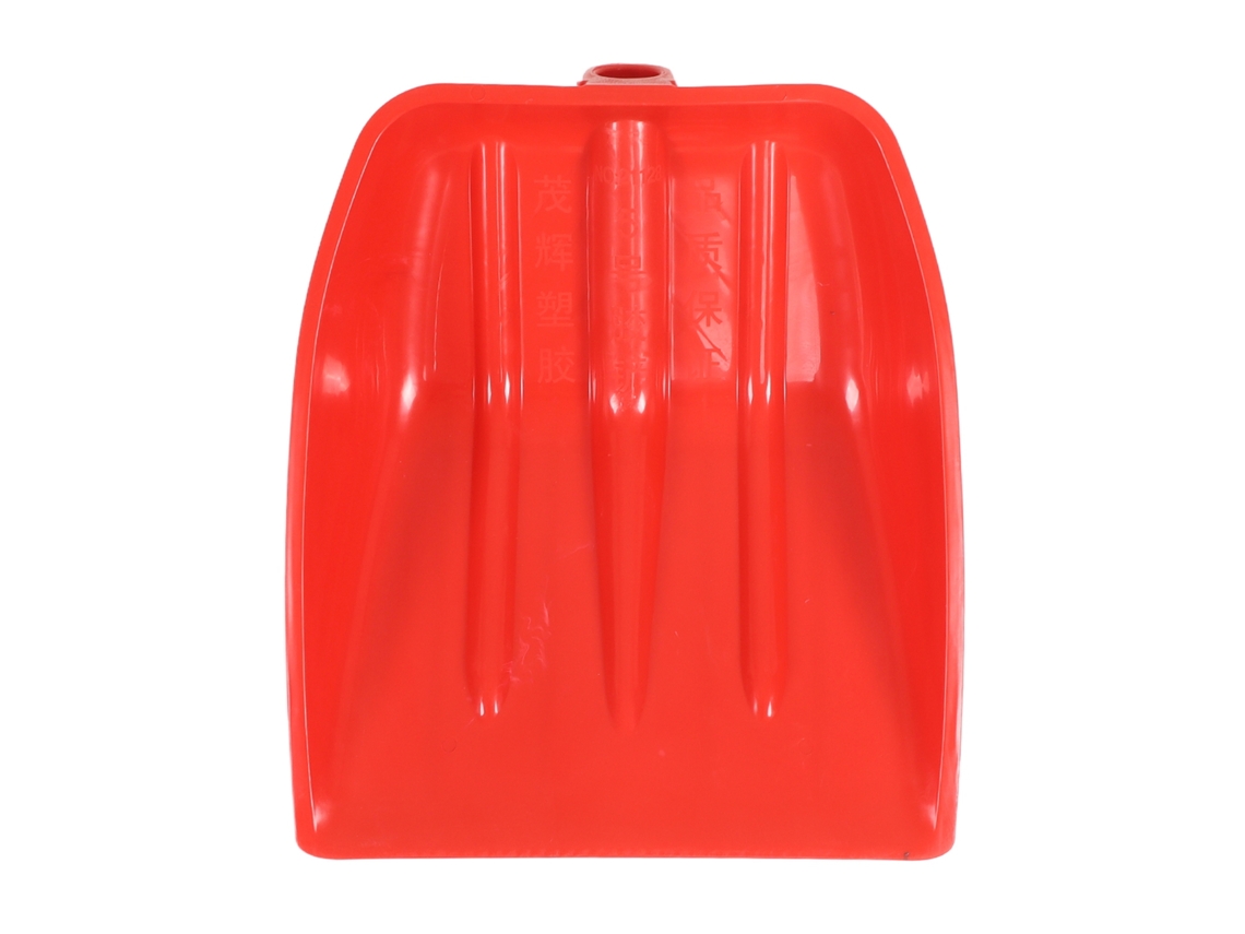 Pala De Nieve Roja De Plástico Pp Grueso Resistente Y Segura Para Niños, 41x35cm, Herramienta De Jardín Y Eliminación De Nieve