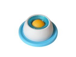 Brinquedo Interativo para Cães, Estimula o Cérebro, Dispensa Petiscos, Exercício Oral Antiderrapante, Alimentação Lenta AQUAFORGE