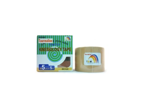 Fita Kinesiológica De Turmalina 5×5 Bege 1 Un. Tourmaline