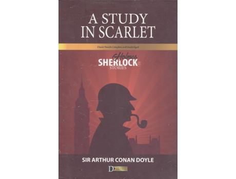 Livro A Study In Scarlet de Arthur Conan Doyle (Inglês)