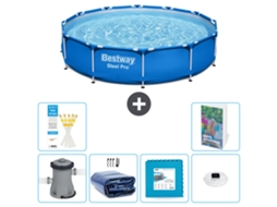 Bestway Piscina Bestway Steel Pro Redonda - 366x76 Cm - 7-peças S326