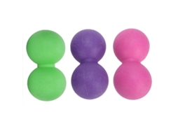 Bola Amendoim Miofascial Silicone Multicolor Ioga Fitness Relaxamento Muscular