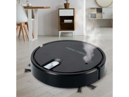Aspirador Sem Fio 5 em 1 BRILVIBERA com Umidificador e Led, Preto