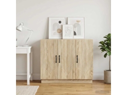 Vidaxl Buffet Carvalho Sonoma 89 X 34,5 X 77 Cm Derivados De Madeira