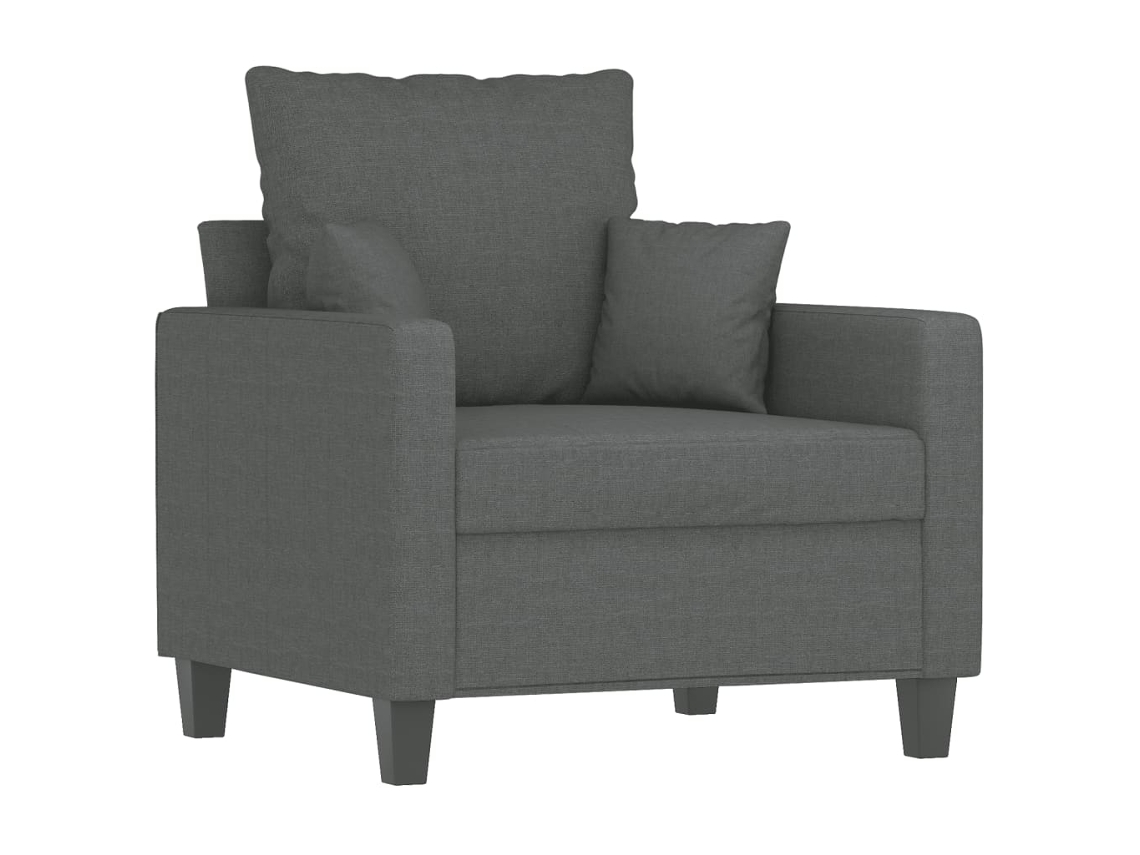 Sofa Chair, Sofa Chairs Vidaxl Cinzeto Tecido (n/a)