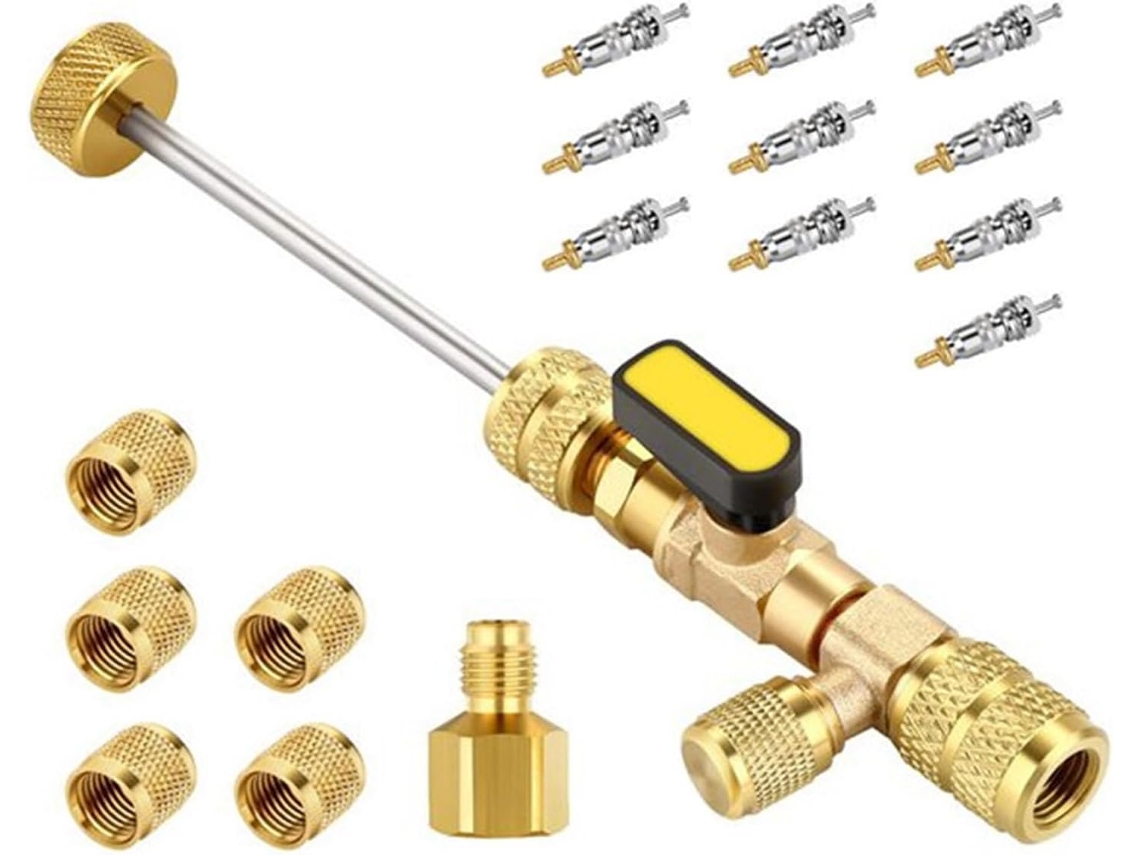Ferramenta Para Remoção De Núcleo – Utilitário Hvac, Kit De Instalação | Extrator De Válvulas