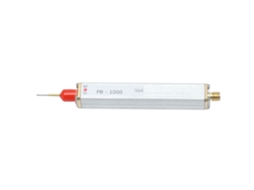 Filtro de liga de alumínio com ponta retrátil. Acessório eletrônico prático para ondas curtas primárias (100 kHz–3 GHz).