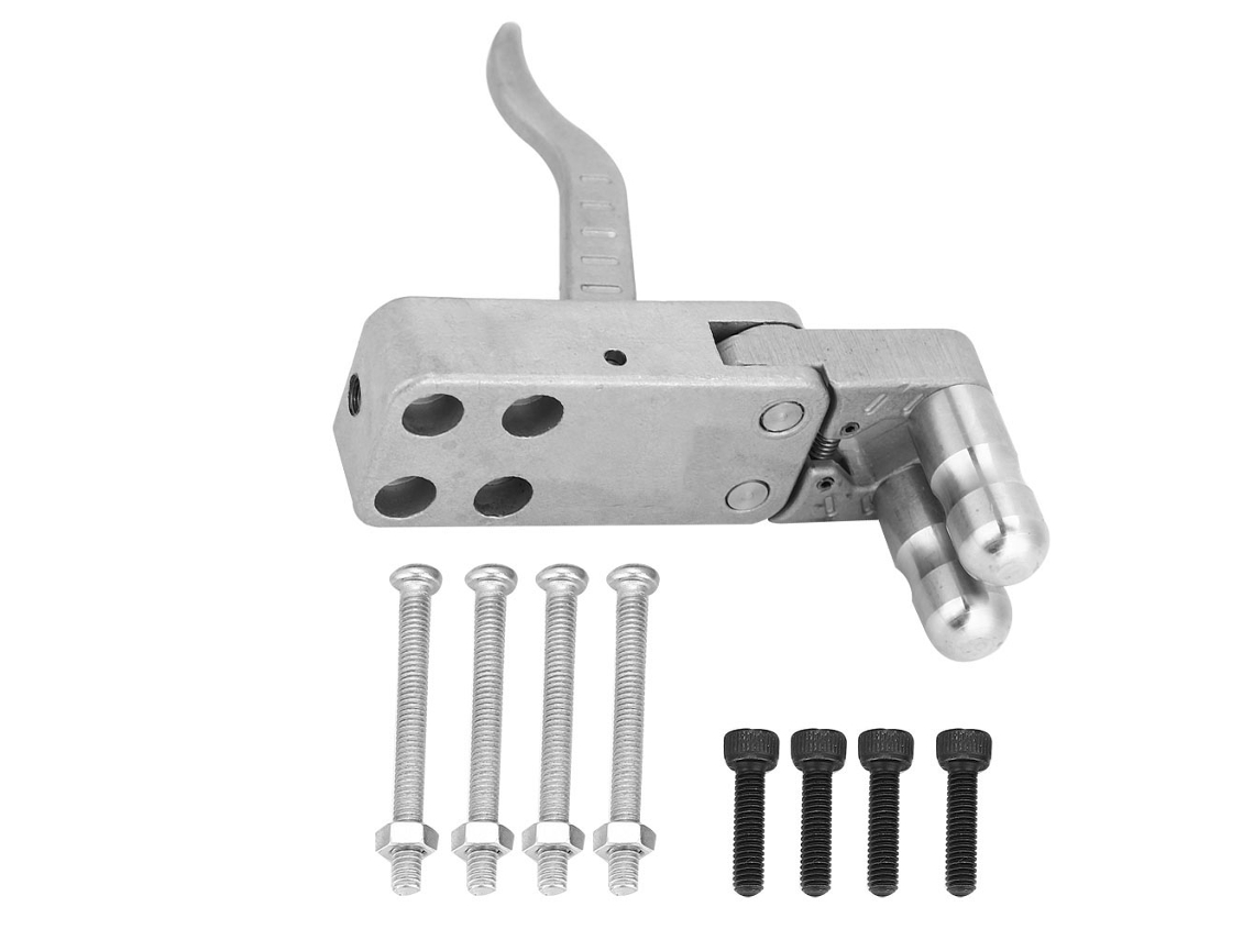 Dispositivo de liberação S/MARCA, para Honda, gatilho, aço inox, 8 parafusos