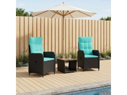 Vidaxl Conjunto De Lounge De Jardim 3 Unid.