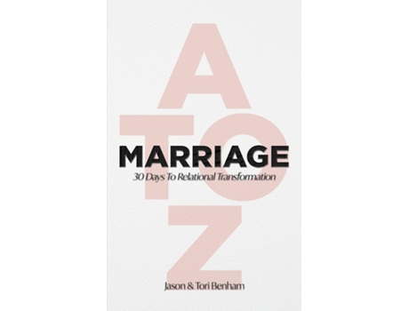 Livro MARRIAGE A to Z de Jason Benham (Inglês)