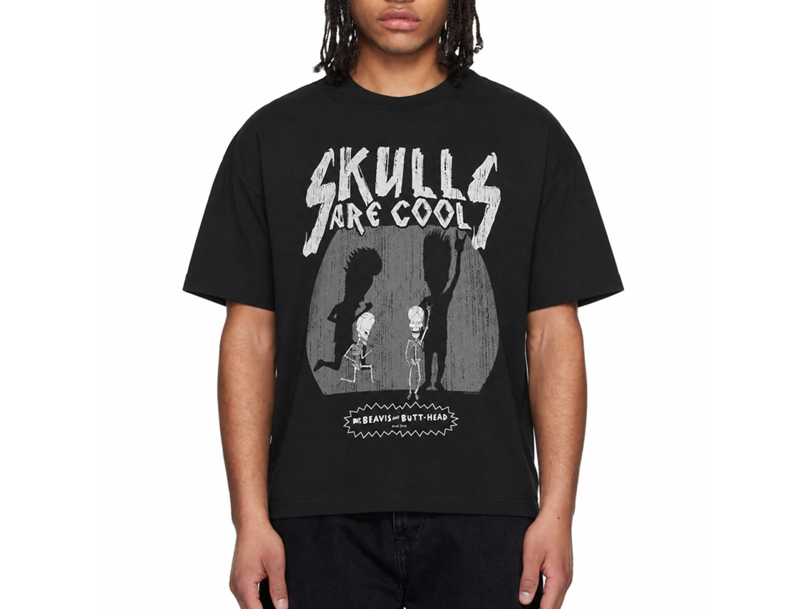 Beavis And Butt-head Skulls Are Cool T-shirt Classic Unisex Adults Size:s