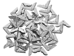 Lote De 40 Peças - Vicasky Protege - Moedas Em Metal Argenté Para Álbuns E Scrapbooking