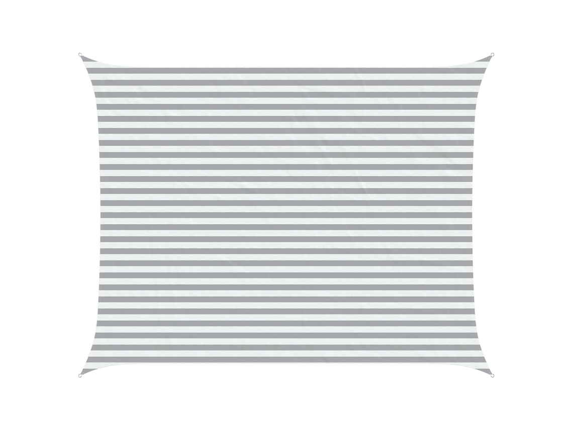Conjunto 1 Sombra Externa Vidaxl Cinzento-claro Poliéster (4,5 X 3,5 M)