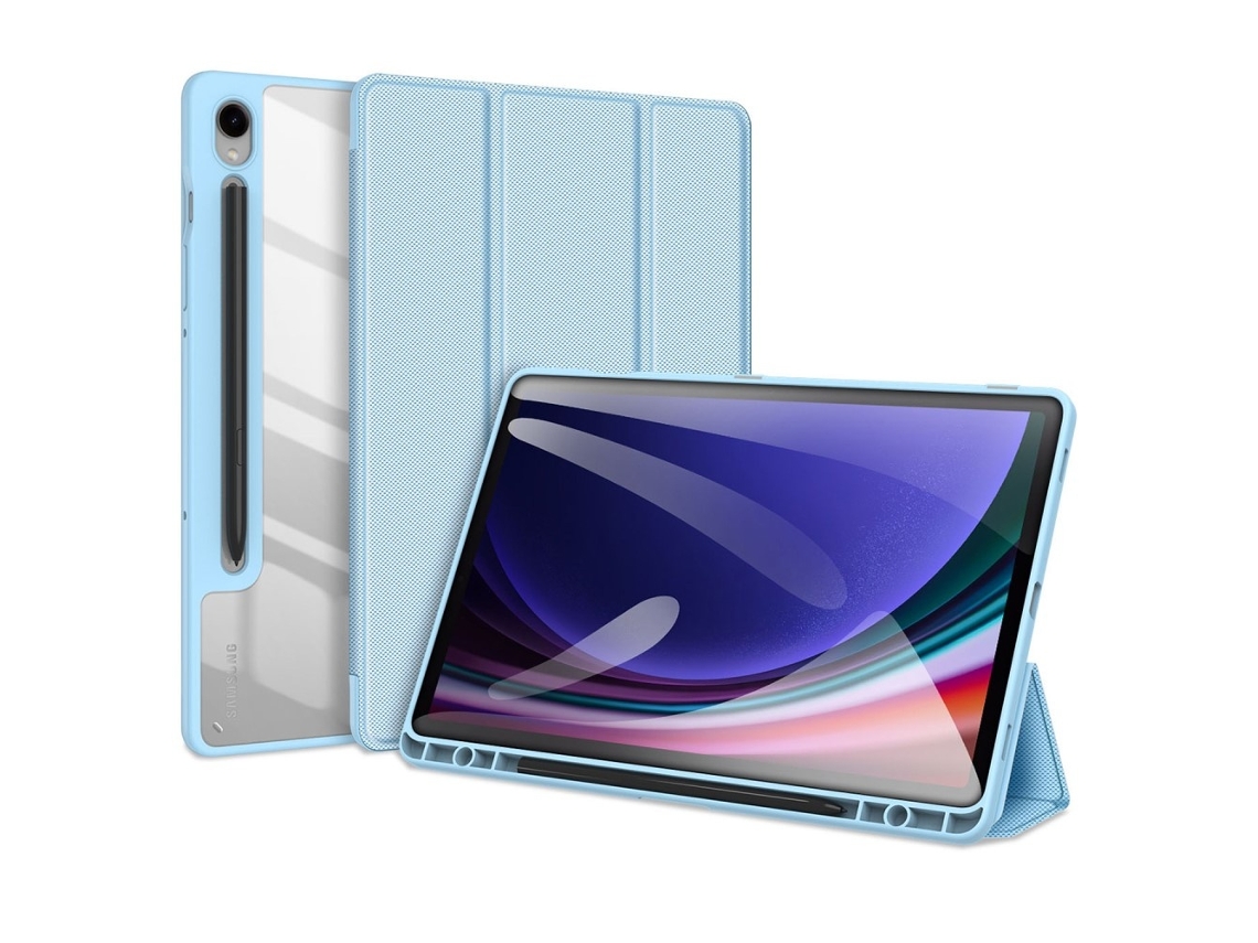 Capa para Galaxy Tab S9 Fe Toby Hybrid Azul
