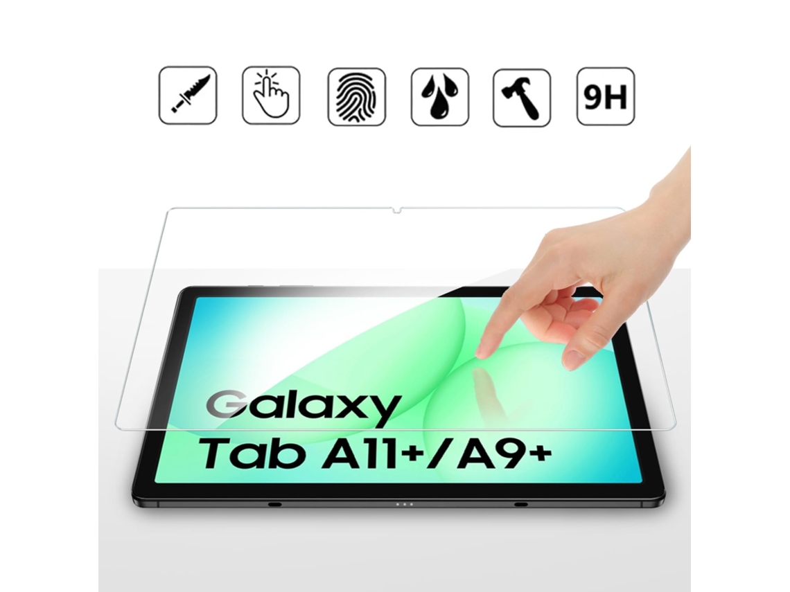 Película De Vidro Temperado 9h Para Samsung Galaxy Tab A11+ Anti-riscos