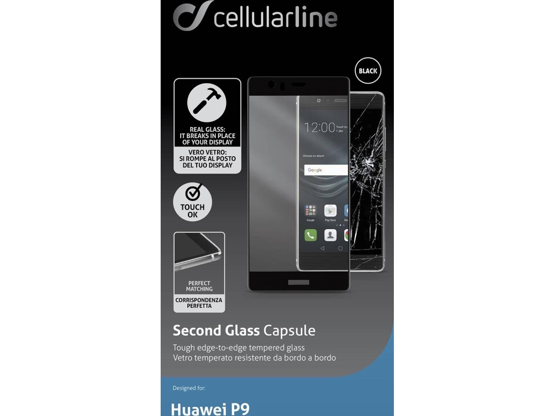 Pelicula de Vidro CELLULARLINE P9
