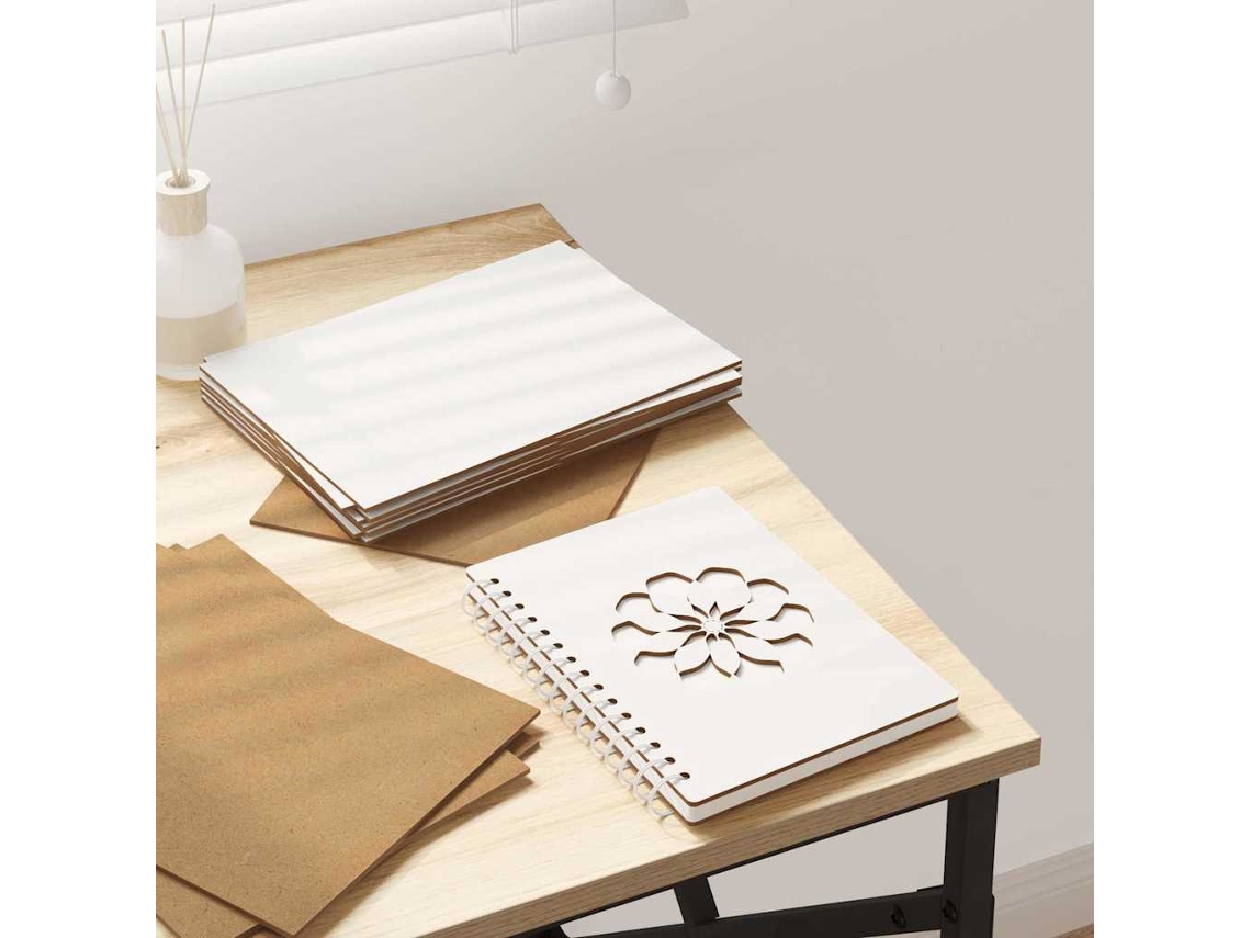 Vidaxl Painéis De Decoração 12 Unid. Branco 21 X 30 X 0,27 Cm