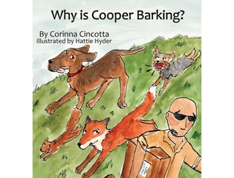 Livro Why Is Cooper Barking? De Corinna Cincotta (inglês)