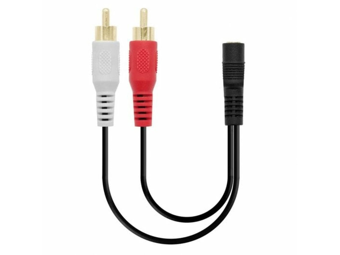 Cabo Áudio Jack 3,5 Mm para 2 Rca PCCOM