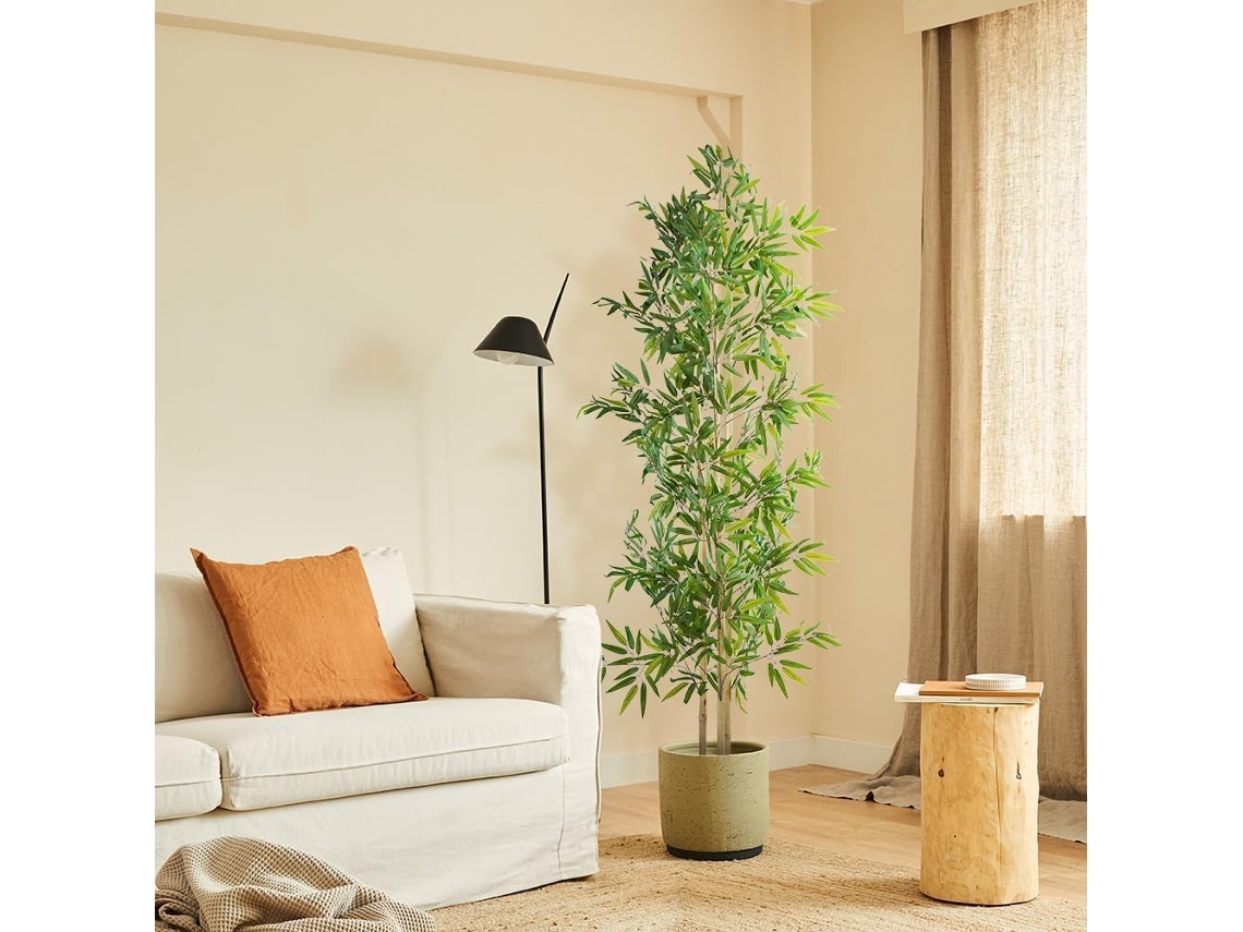 Blaine Planta Artificial De Bambú Mínimal Grande 180 Cm