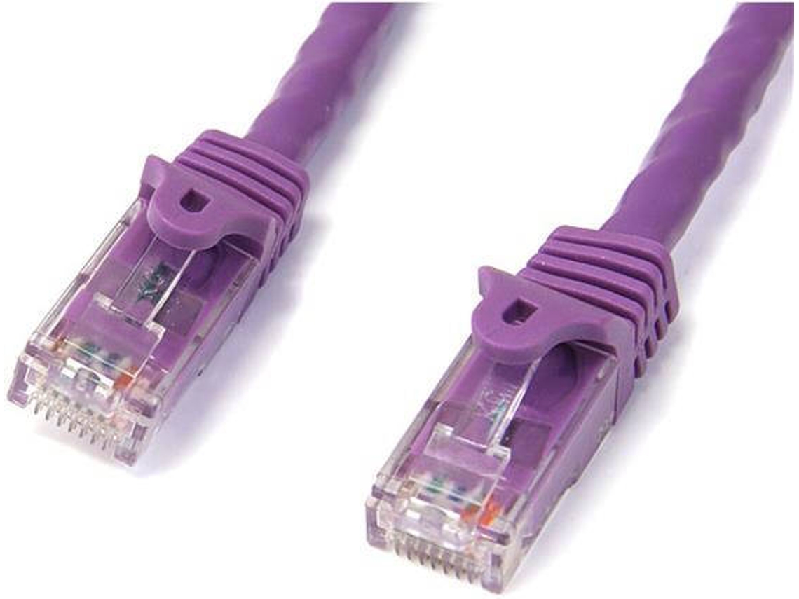 Cabo de Rede STARTECH (RJ45 - 10.6 m - Roxo)