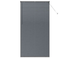 Conjunto 1 Persianas Venecianas Vidaxl Cinzento Alumínio (220 X 110 Cm)