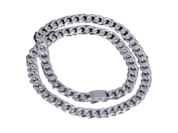 Colar Masculino De Corrente Larga E Grossa Com Estampa, Ideal Para Festas, Baladas E Como Presente De Natal. Hengjian