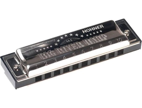 Harmónica  Big River Harp 590/20 DX (Afinação: D - Aço Inoxidável)