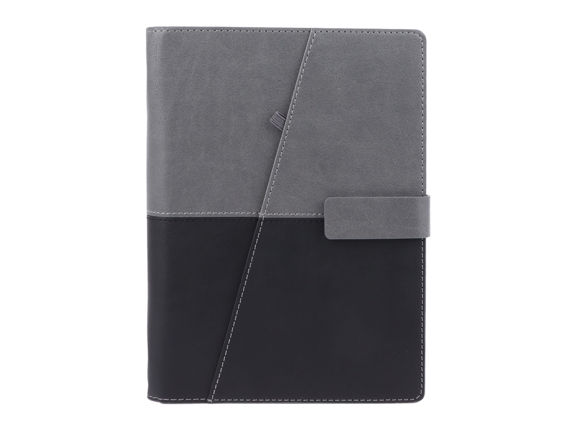 Cuaderno De Folhas Soltas De Couro Sintético, Resistente A Manchas, Toque Agradável, Impermeável, Tamanho A5, Para Escritório, Escola, Viagens.