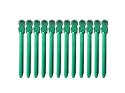 Clip De Bico De Pato Em Aço Inoxidável Para Cabelo 12pcs Clamps Estilo De Cabelo Prático Resistente Ao Calor