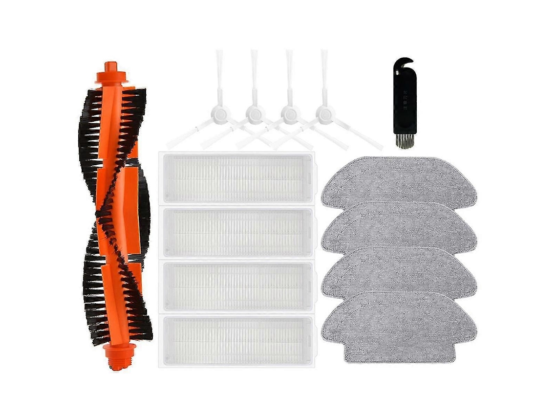 Para Aspirador De Pó Robô Mop 3c B106cn, Peças De Reposição, Acessórios, Escova Lateral Principal, Filtro Hepa, Pano De Esfregão