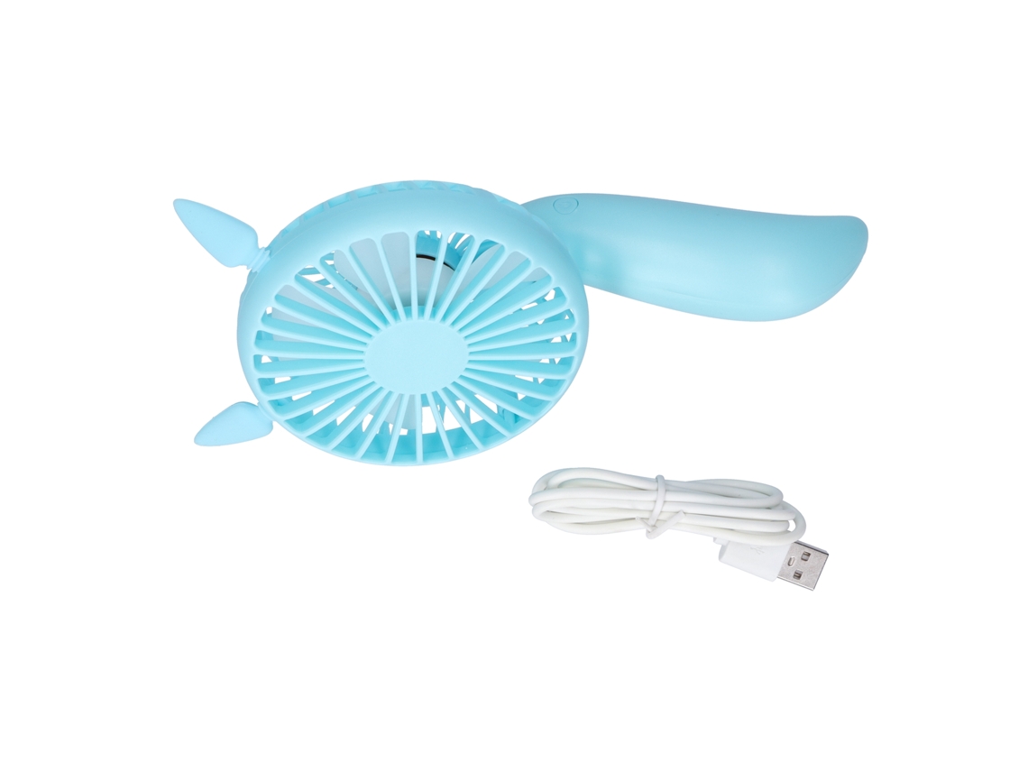 Laxiscreed Ventilador Portátil Mini Com Rotação De 180° E Bateria Integrada