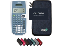 Calculadora Científica TI-30XS MultiView (inclui bolsa protetora Azul e garantia da CALCUSO)