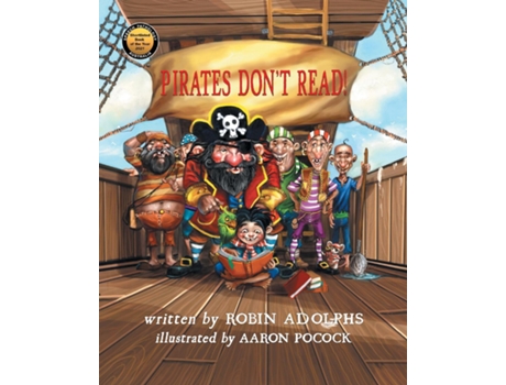 Livro Pirates Dont Read! De Robin Adolphs (inglês)